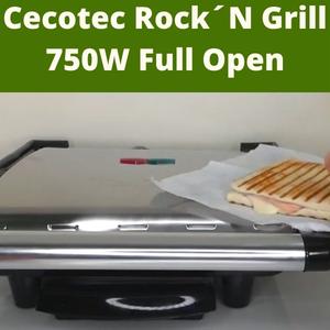 Parrilla eléctrica Cecotec Rock'nGrill 750: Opiniones y valoración
