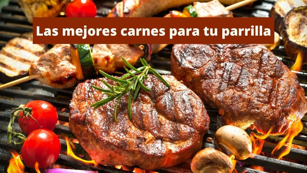 Image of grill different meats