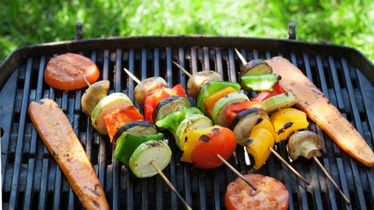 image of a bbq making grilled vegetables