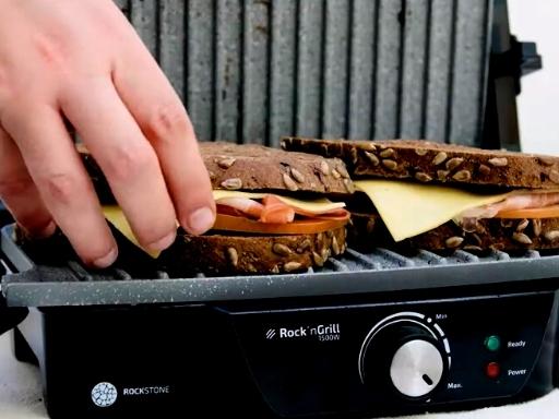 grill electric cecotec rockNgrill 1500 Rapid sandwich