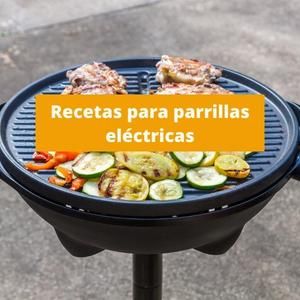 Imagen box sobre recetas para las parillas eléctricas.